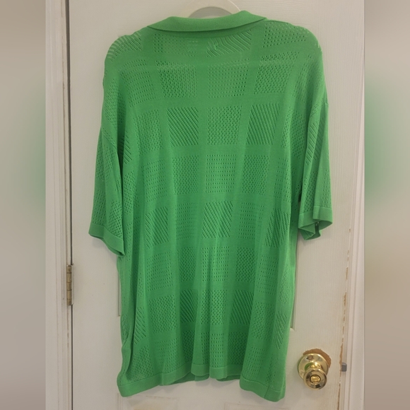 First Love NWOT Buttondown Top Large - Picture 3 of 9